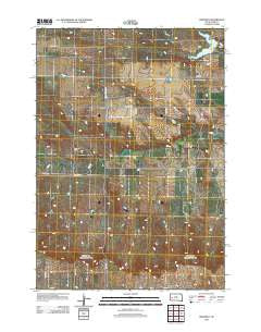 Viewfield South Dakota Historical topographic map, 1:24000 scale, 7.5 X 7.5 Minute, Year 2012