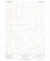 Vivian SW South Dakota Historical topographic map, 1:24000 scale, 7.5 X 7.5 Minute, Year 1970