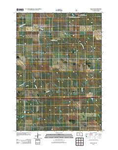 Vivian NW South Dakota Historical topographic map, 1:24000 scale, 7.5 X 7.5 Minute, Year 2012