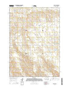 Vivian SW South Dakota Current topographic map, 1:24000 scale, 7.5 X 7.5 Minute, Year 2015