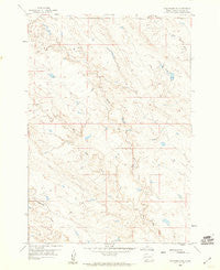 Volunteer NE South Dakota Historical topographic map, 1:24000 scale, 7.5 X 7.5 Minute, Year 1959