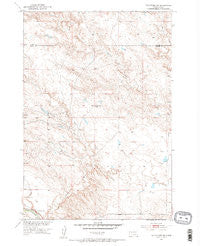 Volunteer SE South Dakota Historical topographic map, 1:24000 scale, 7.5 X 7.5 Minute, Year 1951