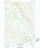Volunteer South Dakota Historical topographic map, 1:24000 scale, 7.5 X 7.5 Minute, Year 1951