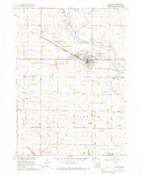Wagner South Dakota Historical topographic map, 1:24000 scale, 7.5 X 7.5 Minute, Year 1964