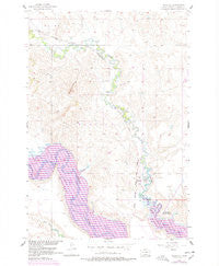 Wakpala South Dakota Historical topographic map, 1:24000 scale, 7.5 X 7.5 Minute, Year 1956