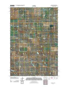 Walker South Dakota Historical topographic map, 1:24000 scale, 7.5 X 7.5 Minute, Year 2012