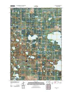 Wallace South Dakota Historical topographic map, 1:24000 scale, 7.5 X 7.5 Minute, Year 2012