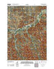 Wanblee NW South Dakota Historical topographic map, 1:24000 scale, 7.5 X 7.5 Minute, Year 2012