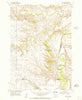 Wasta NW South Dakota Historical topographic map, 1:24000 scale, 7.5 X 7.5 Minute, Year 1954
