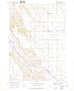 Wasta SE South Dakota Historical topographic map, 1:24000 scale, 7.5 X 7.5 Minute, Year 1954