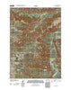 Wasta NW South Dakota Historical topographic map, 1:24000 scale, 7.5 X 7.5 Minute, Year 2012