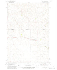 Watauga South Dakota Historical topographic map, 1:24000 scale, 7.5 X 7.5 Minute, Year 1972