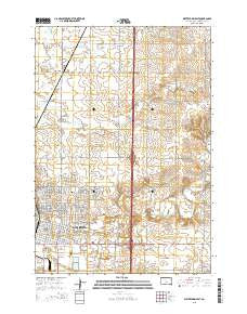 Watertown East South Dakota Current topographic map, 1:24000 scale, 7.5 X 7.5 Minute, Year 2015
