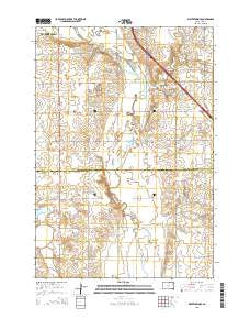 Watertown SE South Dakota Current topographic map, 1:24000 scale, 7.5 X 7.5 Minute, Year 2015