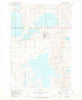 Waubay South Dakota Historical topographic map, 1:24000 scale, 7.5 X 7.5 Minute, Year 1970