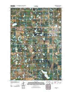 Webster South Dakota Historical topographic map, 1:24000 scale, 7.5 X 7.5 Minute, Year 2012