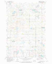 Webster NE South Dakota Historical topographic map, 1:24000 scale, 7.5 X 7.5 Minute, Year 1973