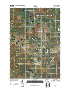 Wendte SE South Dakota Historical topographic map, 1:24000 scale, 7.5 X 7.5 Minute, Year 2012