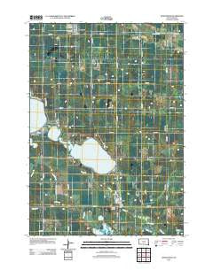 Wentworth South Dakota Historical topographic map, 1:24000 scale, 7.5 X 7.5 Minute, Year 2012
