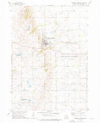 Wessington Springs South Dakota Historical topographic map, 1:24000 scale, 7.5 X 7.5 Minute, Year 1973
