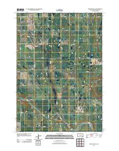 Wessington SE South Dakota Historical topographic map, 1:24000 scale, 7.5 X 7.5 Minute, Year 2012