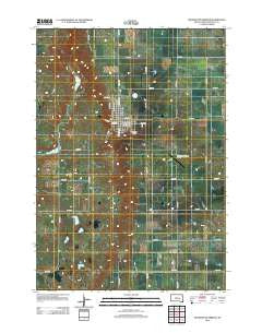 Wessington Springs South Dakota Historical topographic map, 1:24000 scale, 7.5 X 7.5 Minute, Year 2012