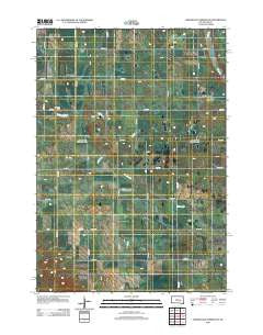 Wessington Springs NE South Dakota Historical topographic map, 1:24000 scale, 7.5 X 7.5 Minute, Year 2012