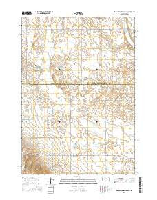 Wessington Springs NE South Dakota Current topographic map, 1:24000 scale, 7.5 X 7.5 Minute, Year 2015