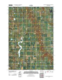 Wessington Springs NW South Dakota Historical topographic map, 1:24000 scale, 7.5 X 7.5 Minute, Year 2012