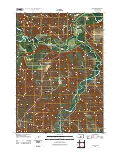 Westover South Dakota Historical topographic map, 1:24000 scale, 7.5 X 7.5 Minute, Year 2012