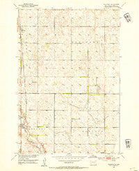 Westport South Dakota Historical topographic map, 1:24000 scale, 7.5 X 7.5 Minute, Year 1952