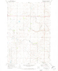 Wetonka North South Dakota Historical topographic map, 1:24000 scale, 7.5 X 7.5 Minute, Year 1970