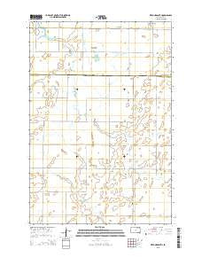 Wetonka South South Dakota Current topographic map, 1:24000 scale, 7.5 X 7.5 Minute, Year 2015