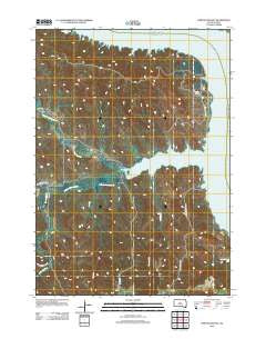 Whetstone Bay South Dakota Historical topographic map, 1:24000 scale, 7.5 X 7.5 Minute, Year 2012