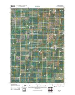 White South Dakota Historical topographic map, 1:24000 scale, 7.5 X 7.5 Minute, Year 2012