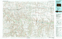 White River South Dakota Historical topographic map, 1:100000 scale, 30 X 60 Minute, Year 1985