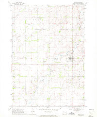 White South Dakota Historical topographic map, 1:24000 scale, 7.5 X 7.5 Minute, Year 1970