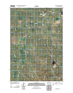 White Owl South Dakota Historical topographic map, 1:24000 scale, 7.5 X 7.5 Minute, Year 2012