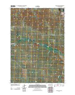 White Owl NW South Dakota Historical topographic map, 1:24000 scale, 7.5 X 7.5 Minute, Year 2012