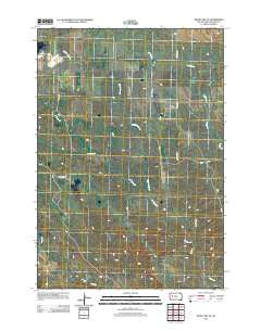 White Owl SE South Dakota Historical topographic map, 1:24000 scale, 7.5 X 7.5 Minute, Year 2012