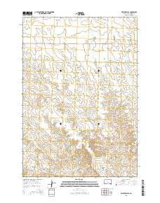 White Owl SE South Dakota Current topographic map, 1:24000 scale, 7.5 X 7.5 Minute, Year 2015