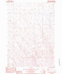 Whiteman Owl SE South Dakota Historical topographic map, 1:24000 scale, 7.5 X 7.5 Minute, Year 1983