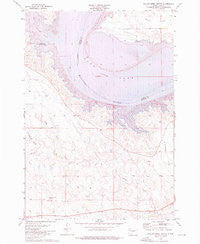 Willow Creek Butte South Dakota Historical topographic map, 1:24000 scale, 7.5 X 7.5 Minute, Year 1973