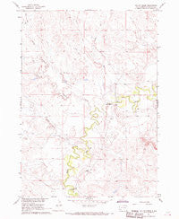 Willow Creek South Dakota Historical topographic map, 1:24000 scale, 7.5 X 7.5 Minute, Year 1967