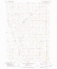 Willow Lake SW South Dakota Historical topographic map, 1:24000 scale, 7.5 X 7.5 Minute, Year 1973