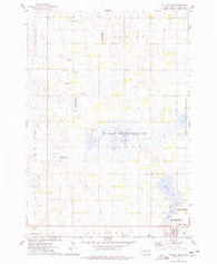 Willow Lake South Dakota Historical topographic map, 1:24000 scale, 7.5 X 7.5 Minute, Year 1973