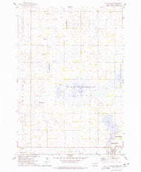 Willow Lake South Dakota Historical topographic map, 1:24000 scale, 7.5 X 7.5 Minute, Year 1973