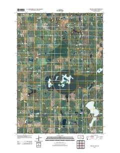 Willow Lake South Dakota Historical topographic map, 1:24000 scale, 7.5 X 7.5 Minute, Year 2012