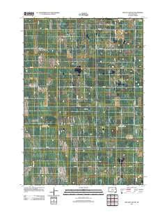 Willow Lake SW South Dakota Historical topographic map, 1:24000 scale, 7.5 X 7.5 Minute, Year 2012