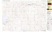 Wilmarth Lake South Dakota Historical topographic map, 1:25000 scale, 7.5 X 15 Minute, Year 1982